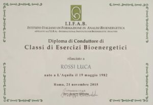 Luca Rossi - psicologo - attestati - diplomi